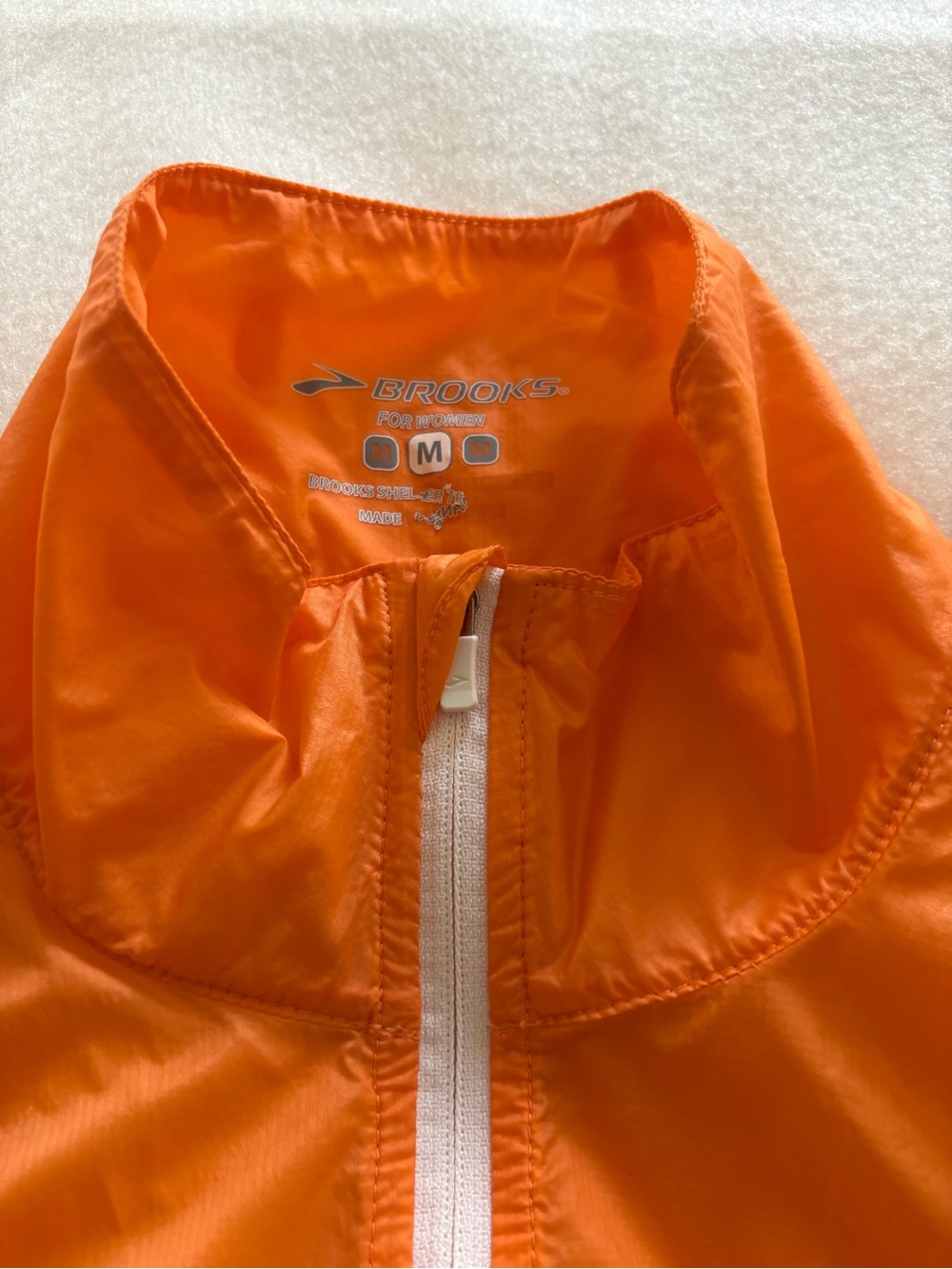 BROOKS LSD Lightweight Nylon Packable Cycling Running Windbreaker Jacket Sz M - Picture 5 of 15
